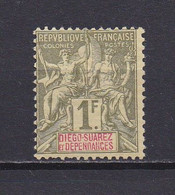 DIEGO SUAREZ 1892 TIMBRE N°37 NEUF AVEC CHARNIERE - Unused Stamps