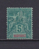 DIEGO SUAREZ 1893 TIMBRE N°41 NEUF AVEC CHARNIERE - Unused Stamps