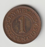 SEYCHELLES 1959: 1 Cent, KM 14 - Seychellen