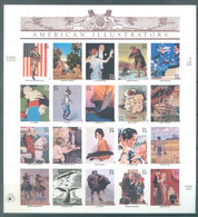 USA - 2000 - MNH/** - AMERICAN ILLUSTRATORS - Yv 3159-3178 Sc A2704  - Lot 25248 - OUT OF SIZE FORMAT FOR SENDING - Nuevos