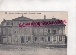 87- CHATEAUPONSAC -LE CHATEAU  FACADE - Chateauponsac