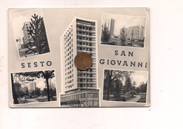 MM2295 Lombardia SESTO SAN GIOVANNI Milano 1957 Viaggiata Vedutine - Sesto San Giovanni