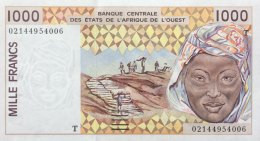 West African States 1.000 Francs, P-811Ti (2002) - UNC - TOGO - West African States