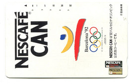 Japan PhoneCard Nescafè - Publicité