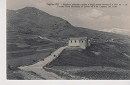 CAPRACOTTA ISERNIA  EREMO DELLA MADONNA DI LORETO ED IL M. CAPRARO  NO VG - Isernia