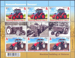 2021. Belarus, Tractors/Machine Building, S/s, Mint/** - Belarus