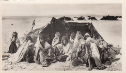 PETITE PHOTO SCENES ET TYPES DU MAROC - CAMPEMENT DE NOMADES AU DESERT - Africa