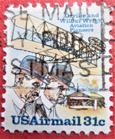 Timbre Des  Etats-Unis 1979 Aviation Pioneers - Wright Brothers  Stampworld N°   83 - 3a. 1961-… Usados