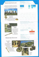 GRANDE BRETAGNE - ECOSSE Prehistoric Scotland CALLANISH WESTERN ISLES. Préhistoire. Aérogramme Neuf - Arqueología