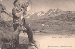 Suisse - C -  Obwald - Melchsee - Frutt - Alpsegen Cor Musique Ziege Chevre Goat - Autres & Non Classés