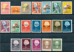 NETHERLANDS NEW GUINEA 1963 - UNTEA - UNITID NATIONS TEMPORARY ENFORCEMENT AUTHORITY - MNH SET                      U505 - Nuova Guinea Olandese