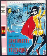 Hachette - Bibliothèque Rose - Georges Chaulet  - "Fantômette Et La Télévision" - 1981 - #Ben&Chau&Fant - Biblioteca Rosa