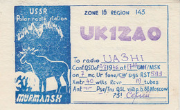 Russia Arctic Zone 16 Murmansk Qsl Card 3-2-1976 (DS174) - Radio Amatoriale