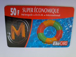 ST MARTIN  EKO CARD   50 FF ANTF /EK45/ METRO BUOY       ** 11344** - Antillen (Französische)