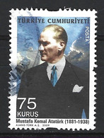TURQUIE. Timbre Oblitéré De 2009. Atatürk. - Oblitérés