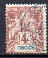 Obock: Yvert N° 34 - Usados