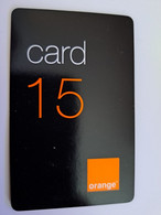 Phonecard St Martin French  ORANGE / 15 UNITS / DATE  / NO /  USED  CARD   **11350 ** - Antillas (Francesas)