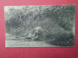 CPA  LA FRANCE RECONQUISE 1917 GUISCARD Oise  COFFRE FORT EVENTRE PAR LES BOCHES A COUPS DE GRENADES  VOYAGEE - Guiscard