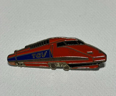 Pin's TGV Orange - TGV