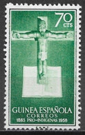 Spanish Guinea 1958. Scott #359 (MH) Crucifix And Missal - Guinea Española