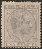 Spain 1878 Sc 239 Espana Ed 197 MH* Toning On Back - Nuevos