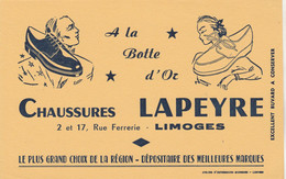 BUVARD  CHAUSSURE  LAPEYRE à LIMOGES - 136 - Chaussures