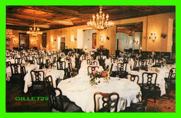 NEW YORK CITY, NY - NEW YORK ATHLETIC CLUB ON CENTRAL PARK SOUTH - MAIN DINING ROOM - - Bars, Hotels & Restaurants