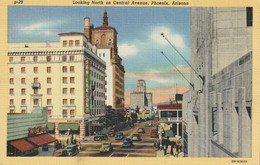 Arizona Phoenix Looking North On Central Avenue - Phoenix