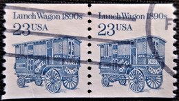 Timbres Des Etats-Unis 1990 -1995 Transportation Stampworld N° 2219 - Usados