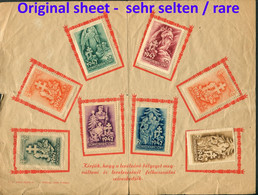 Ungarn 1942 - Hongrie 1942 - Hungaria 1942 - Magyarország 1942 - Non Postal Stamps 1942 Honvedkaracsony - Errors, Freaks & Oddities (EFO)