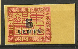 INDOCHINE TAXE N° 66 BDF Non Dentelé NEUF** LUXE SANS CHARNIERE  / MNH / - Postage Due