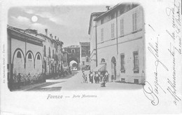 Faenza-porta Montanara-viagg-1908 -animata - - Faenza