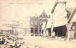 Soignies - Les Bureaux Des Carrières Du Hainaut (censure 1917 Germania Nouvelles De Soltau) - Soignies