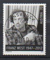 Austria 2013 - 1st Anniversary Of The Death Of Franz West (1947-2012) - Cancelled (1ASM02102) - 2001-10 Oblitérés