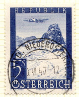 A+ Österreich 1947 Mi 827 Landschaften Und Gebäude - 1945-60 Oblitérés