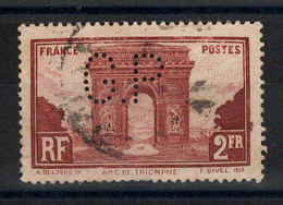 Perfore - GP Perfin Sur YV 258 - Used Stamps