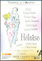 Carte Postale - Héloïse (Rufus - Mélanie Bernier) Théâtre De L'Atelier - Illustration : Sempé - Sempé