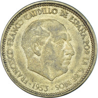 Monnaie, Espagne, 2-1/2 Pesetas, 1953 - Andere & Zonder Classificatie