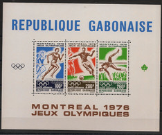 GABON - 1976 - Bloc Feuillet BF N°Yv. 26 - Olympics / Montreal - Neuf Luxe ** / MNH / Postfrisch - Summer 1976: Montreal