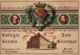 RIVOLI, Torino - Collegio Scuola San Giuseppe - VG - #143 - PIEGA!! - Rivoli