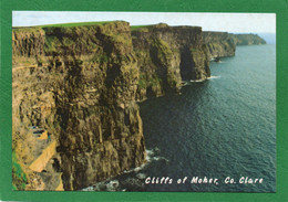 The Cliffs Of Moher Co Clare These Majestic Cliffs Amont The Most Magnificent Stretches Of Cliff - Clare