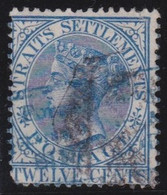 Straits  Settlements      .      SG  .   15       .     O     .      Cancelled - Straits Settlements