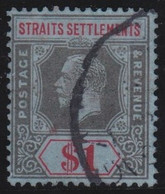 Straits  Settlements      .      SG  .    239     .     O          .     Cancelled - Straits Settlements