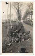 MOTO Ancienne - CARTE PHOTO - Motos