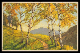 * Illustrateur FISCHER - L'Automne - Paysage Automnal - Edit. STZF N° 490 - Fisher, Harrison