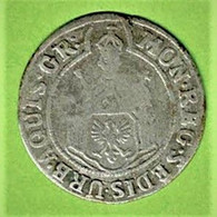 ALLEMAGNE / AACHEN / AIX LA CHAPELLE / 3 MARCK / 1754 / ARGENT / 1.53 G / 22 Mm - Autres & Non Classés