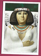 +- Limestone Statue Of Princess Nofert (Cairo Egyptian Museum)(Egypt) 2scans - Musées