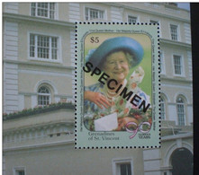 STAMPS GRENADINE OF ST VINCENT SPECIMEN 1991 The 90th Anniversary Of The Birth Of Queen Elizabeth The Queen Mother - St.Vincent & Grenadines