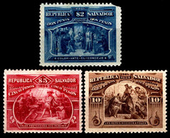 1884 El Salvador (3) Set - El Salvador
