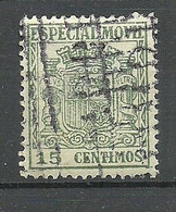 SPAIN Espana Especial Movil 15 C. Revenue Tax O - Postage-Revenue Stamps